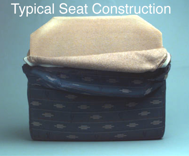 typical seat construction
